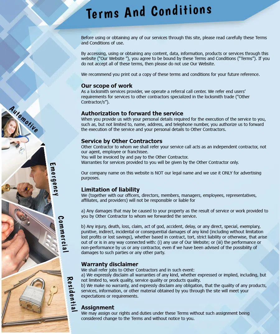 City Locksmith Services Frisco, TX 214-530-0537